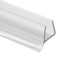 Prime-Line Shower Door Bottom Seal, For Frameless Doors, 3/8 in., Clear Vinyl (Single Pack) M 6264 - alternate 1